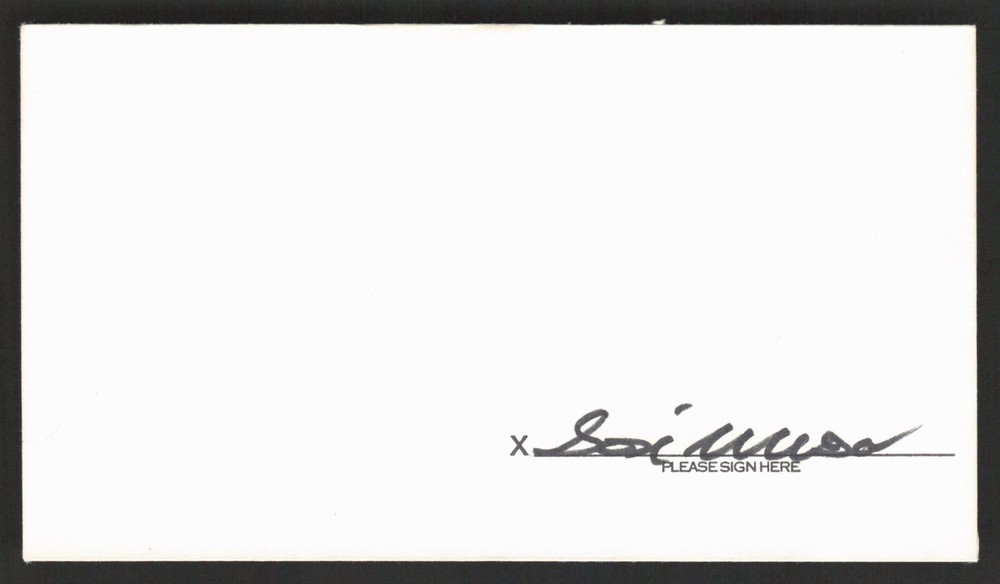 José Mesa Signed Baseball Postal Envelope Baltimore Orioles Autograph
