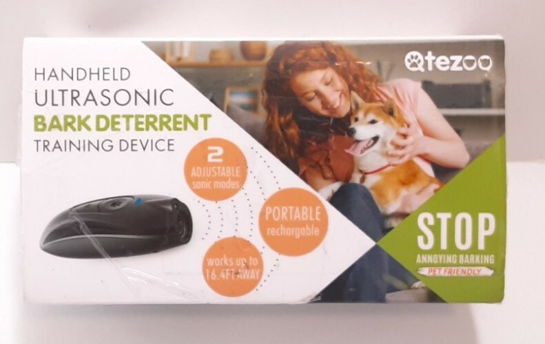 Handheld Ultrasonic Bark Deterrent Training Device New Open Box