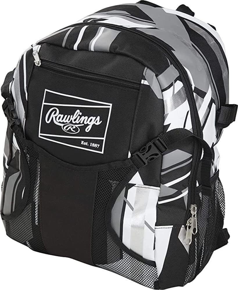 Durable Black REMIX Backpack for Youth Baseball - Large Compartment & Pockets