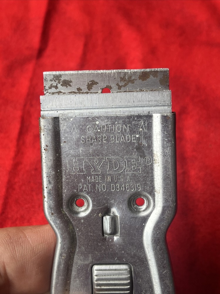 VINTAGE HYDE RAZOR EDGE SCRAPER TOOL - USA (k10)
