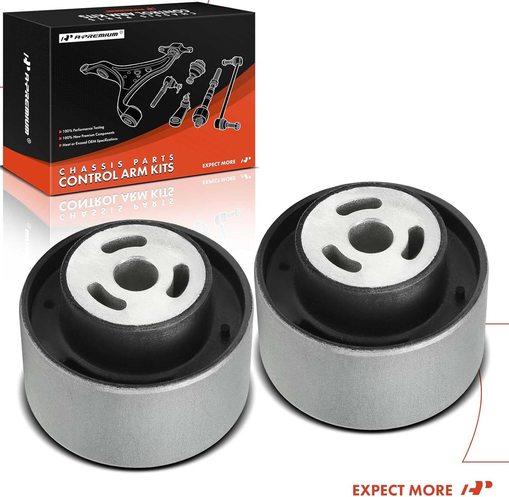 2 X Front Rearward Lower Control Arm Bushing Kit, Compatible with Dodge Journey