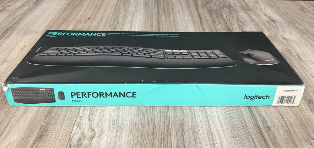 Logitech MK850 Performance Wireless Keyboard and Mouse Combo 920-008219 NEW
