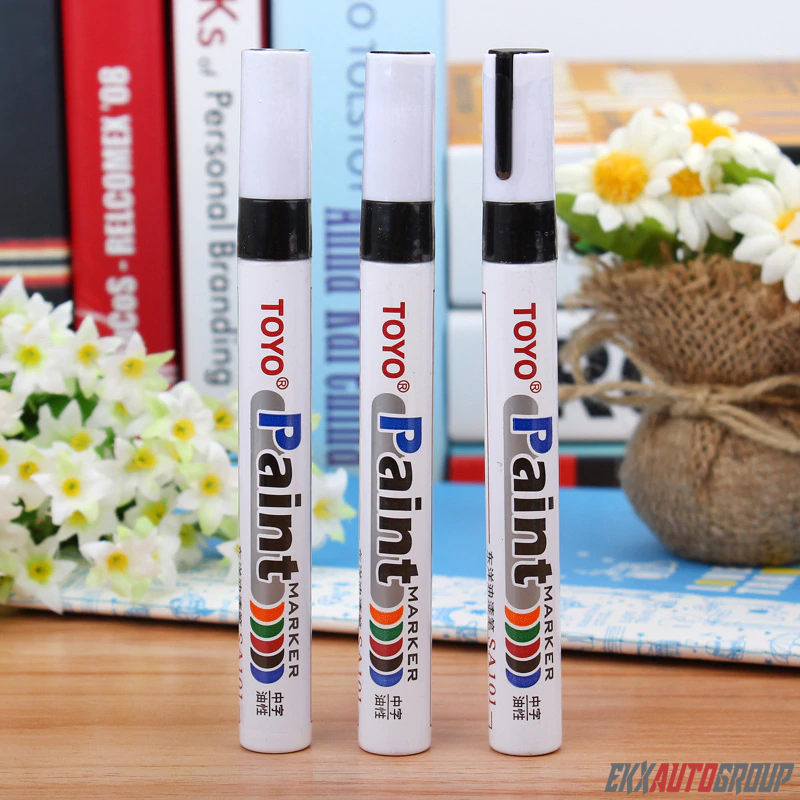 Waterproof Permanent Paint Marker Pen Car Tyre Tire Tread Rubber Metal pen Toyo