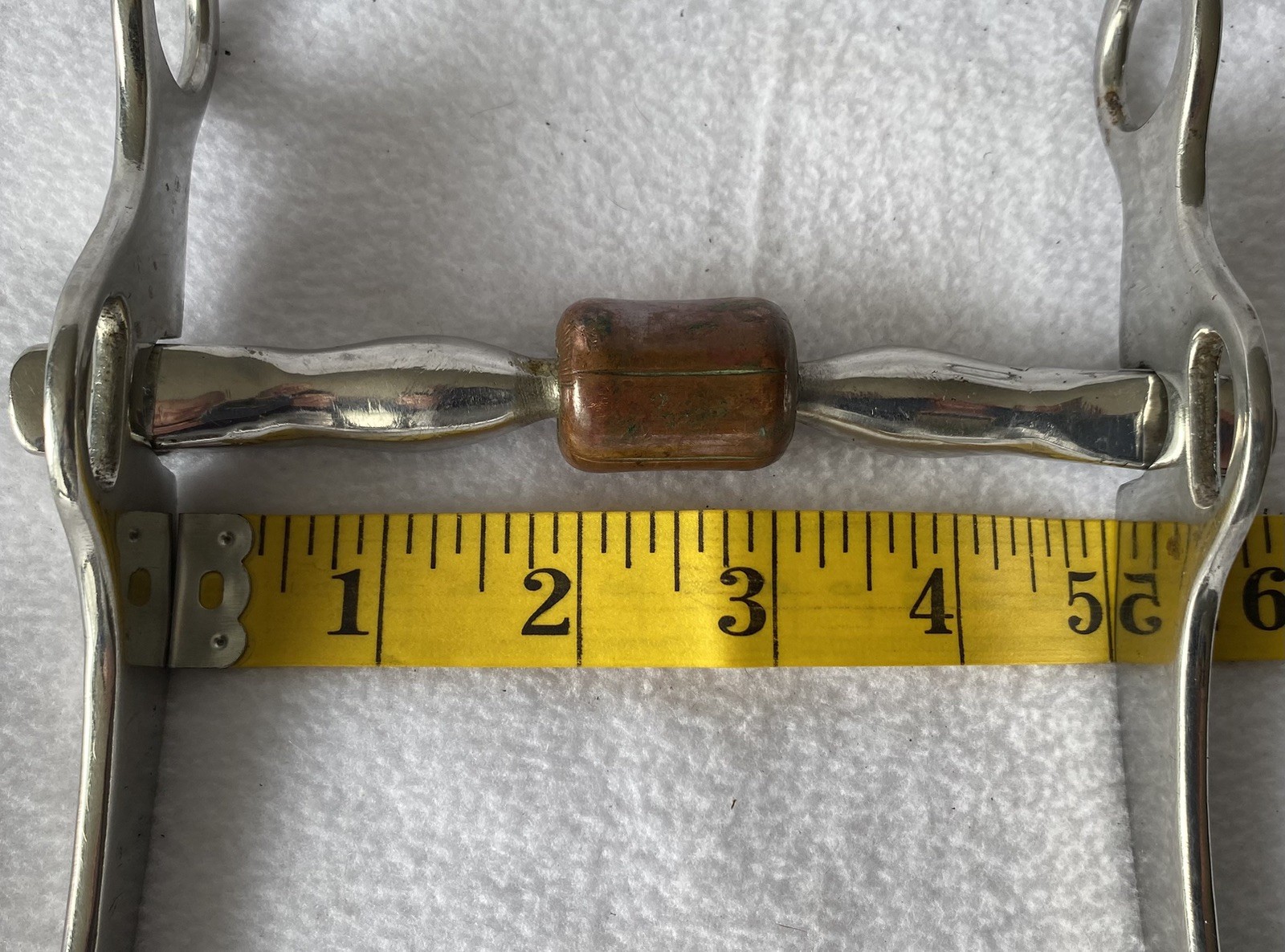 Terrific ENGRAVED Vintage Billy Allen Reining Ranch Bit~5" Mouth~LIGHTLY USED