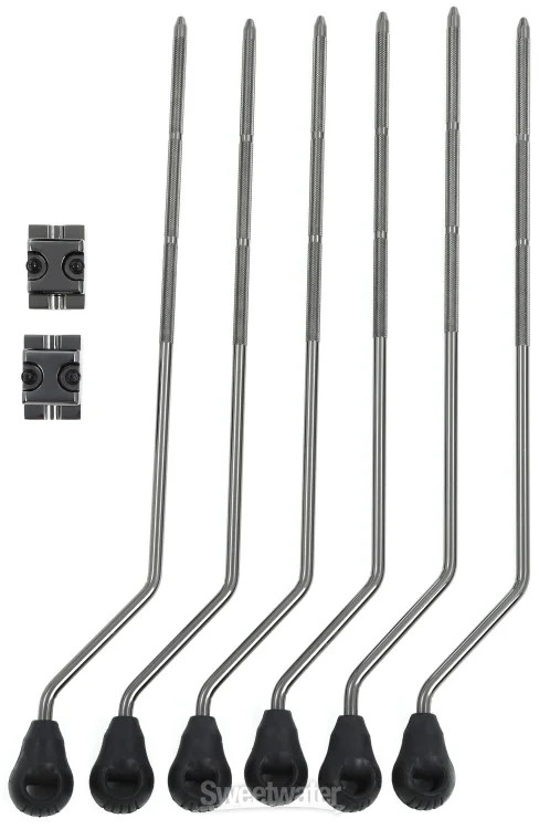 Noble & Cooley CD Maple 5-piece Shell Pack - Black High Gloss with Black Nickel