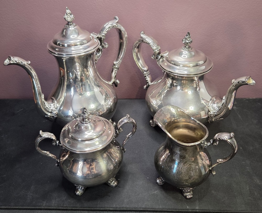 Gorham Silverplate 4 piece Coffee Tea Service Set