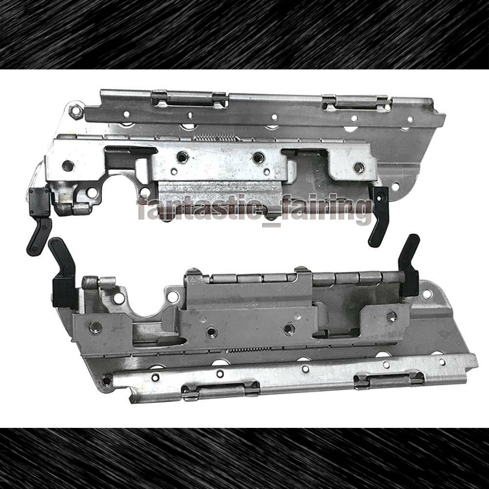 Hard Bag Saddlebag Hardware Black Latch Hinge Lock Kit For Harley Touring 93-13