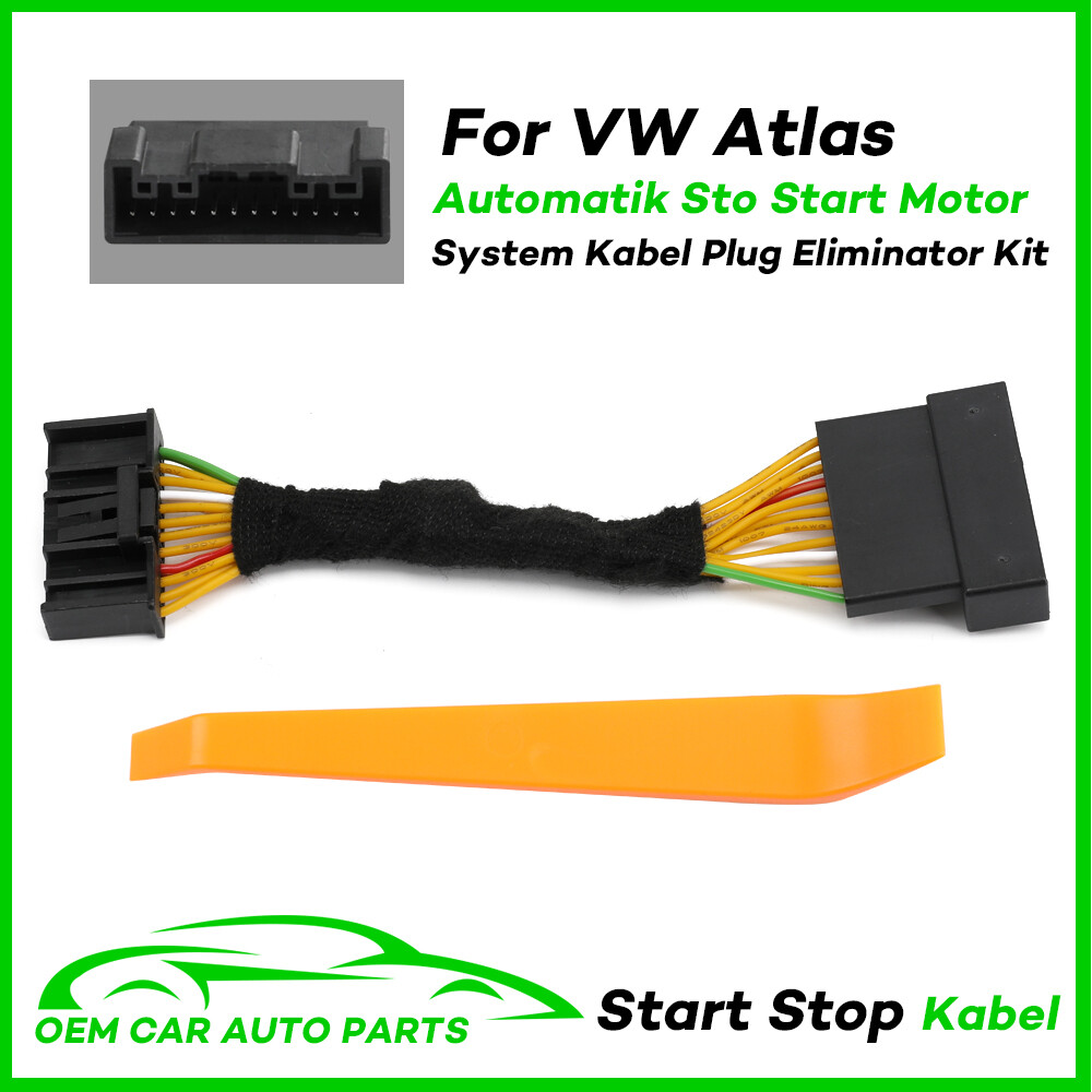Automatic Stop Start Engine System Cable Plug Eliminator With Tool For VW Atlas