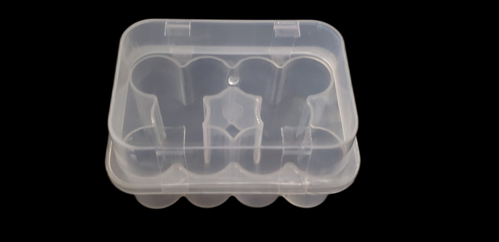 50 Clear Plastic 10 x 3mL Vial Storage Box Cases