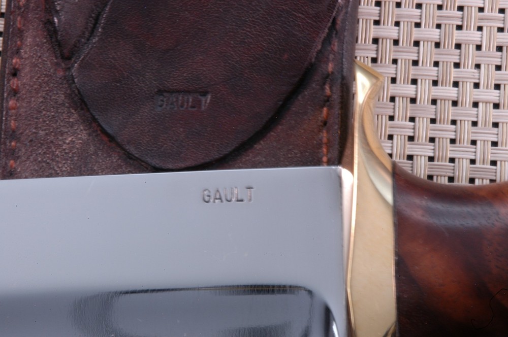 CLAY GAULT LARGE BOWIE KNIFE