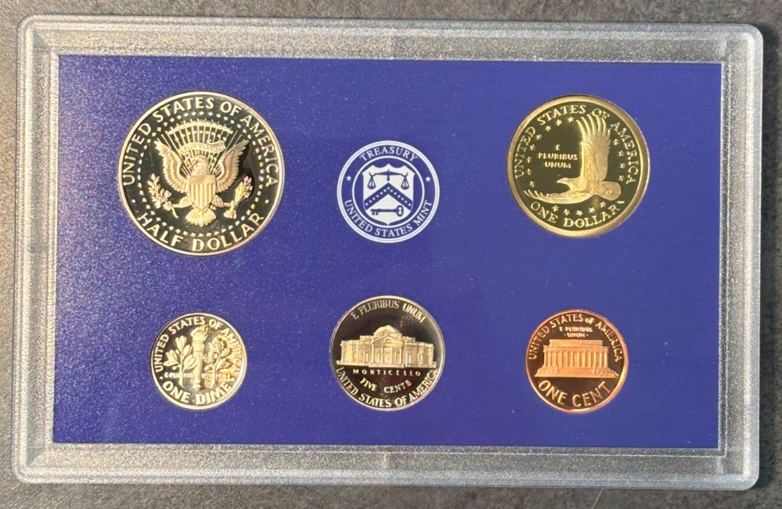 2007 S United States Complete Clad 14 Coin Proof Set in OGP with COA
