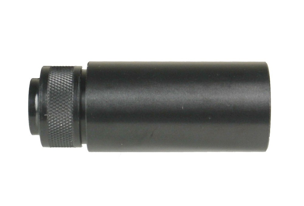 All 9mm 1/2x28 TPI Low Concussion Solid One PC Barrel Extension Muzzle Brake