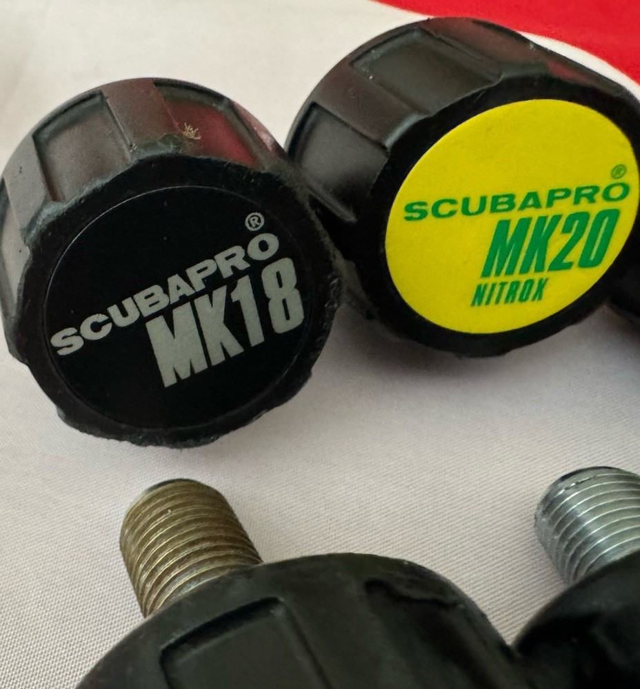 SCUBAPRO YOKE KNOBS SEVERAL DIFFERENT STYLES EACH KNOB SOLD SEPARATELY
