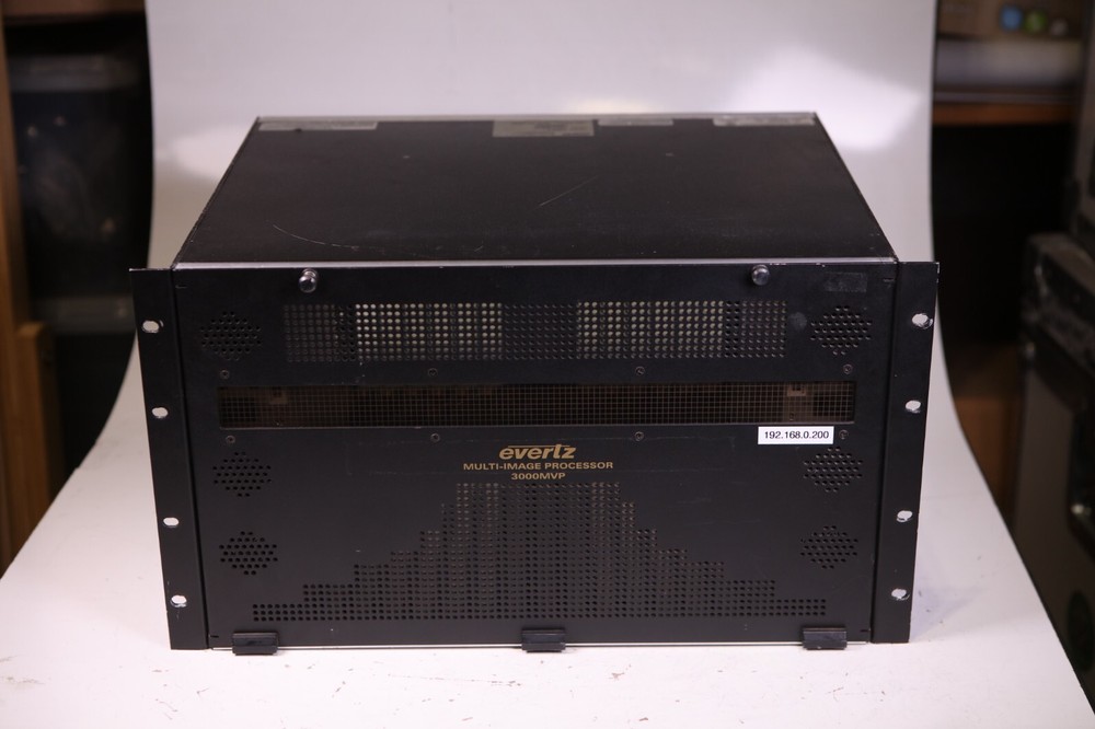 Evertz 3000MVP Frame Only No Modules