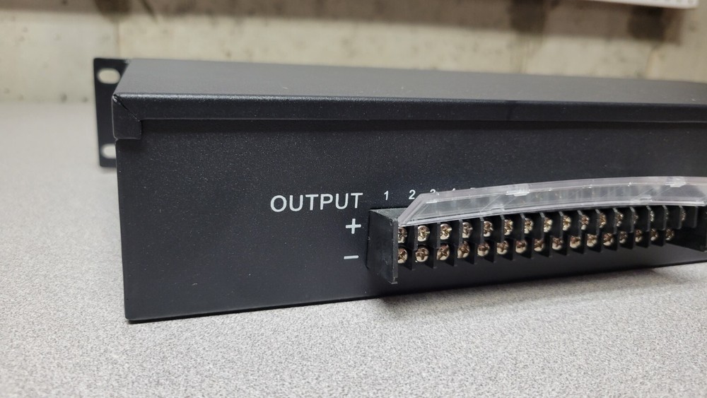 16-Channel Rack-Mount 12VDC Video Camera Power Supply