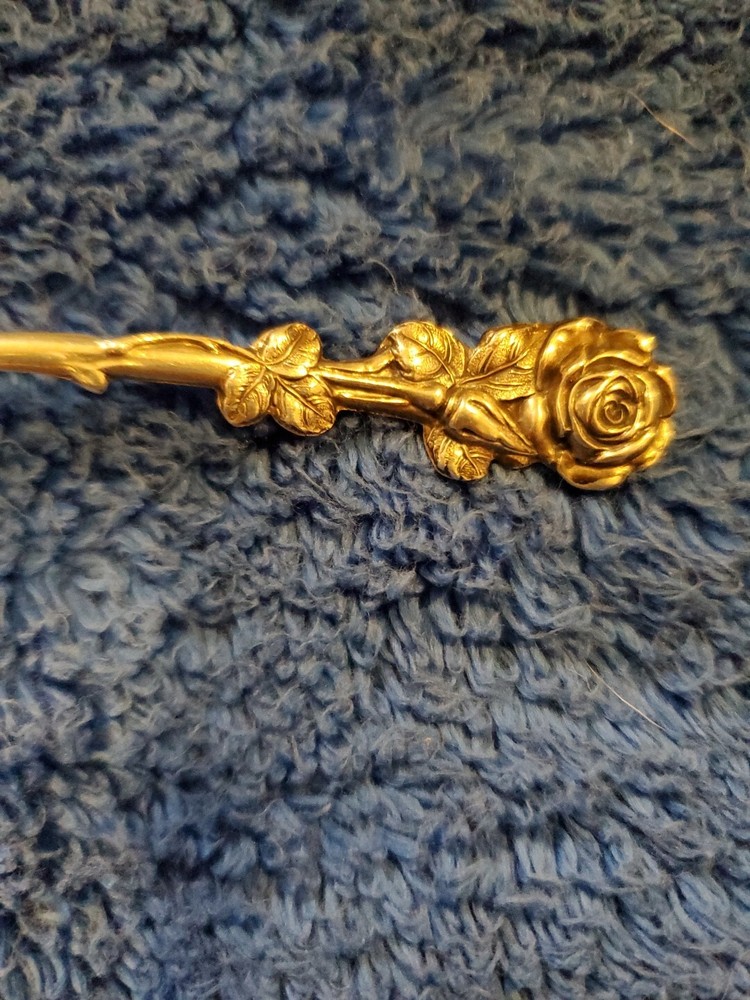 REED & BARTON-Sterling Silver Rose Flower Handle .925