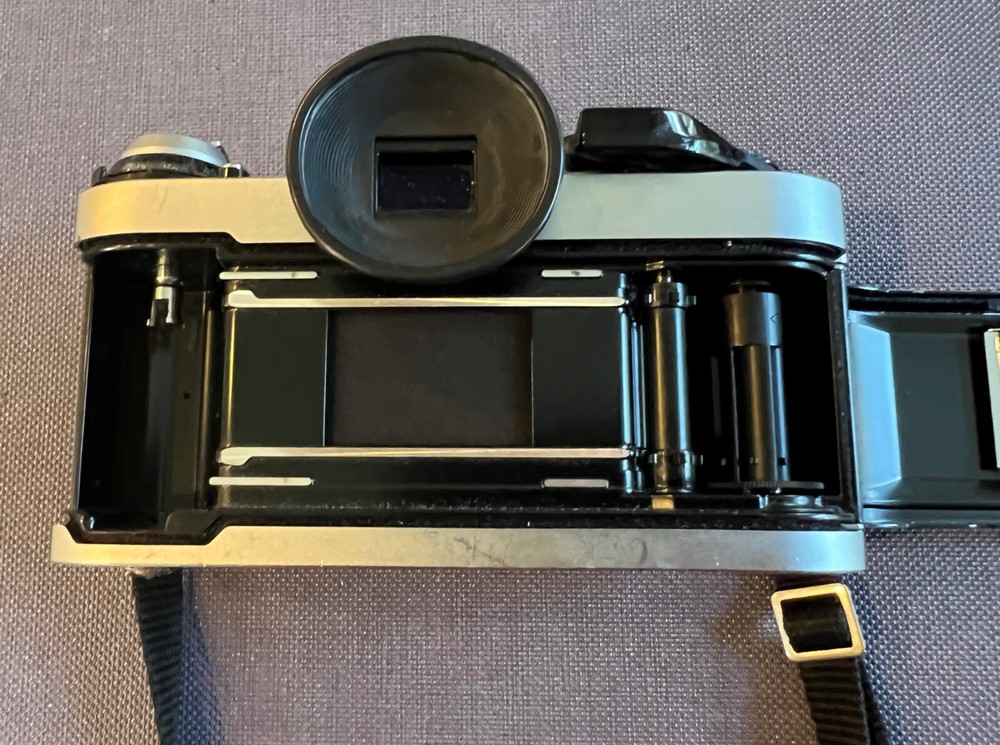 Canon AE-1 Program Camera Body Silver Japan TESTED