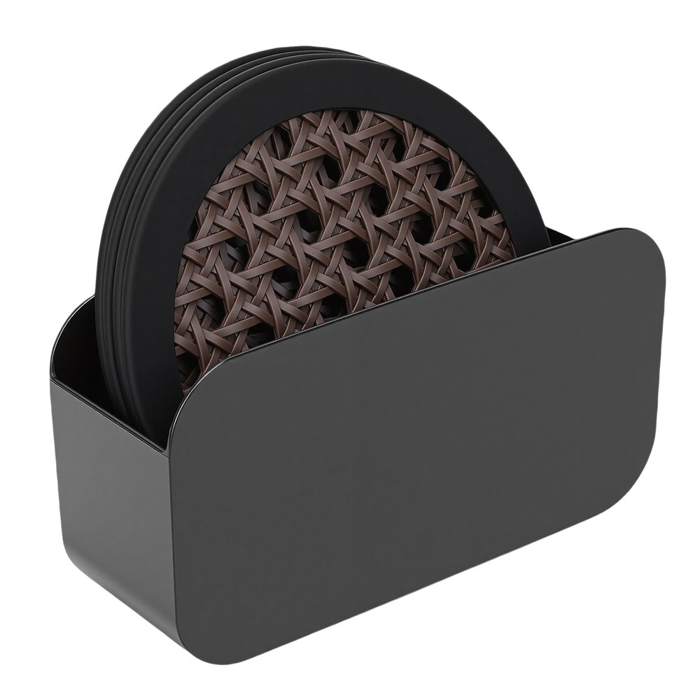 1-4PCS Elegant Silicone Coasters Set Heatproof Table Mat For Dining Room Kitchen