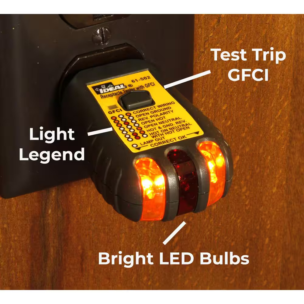 GFCI Receptacle Tester