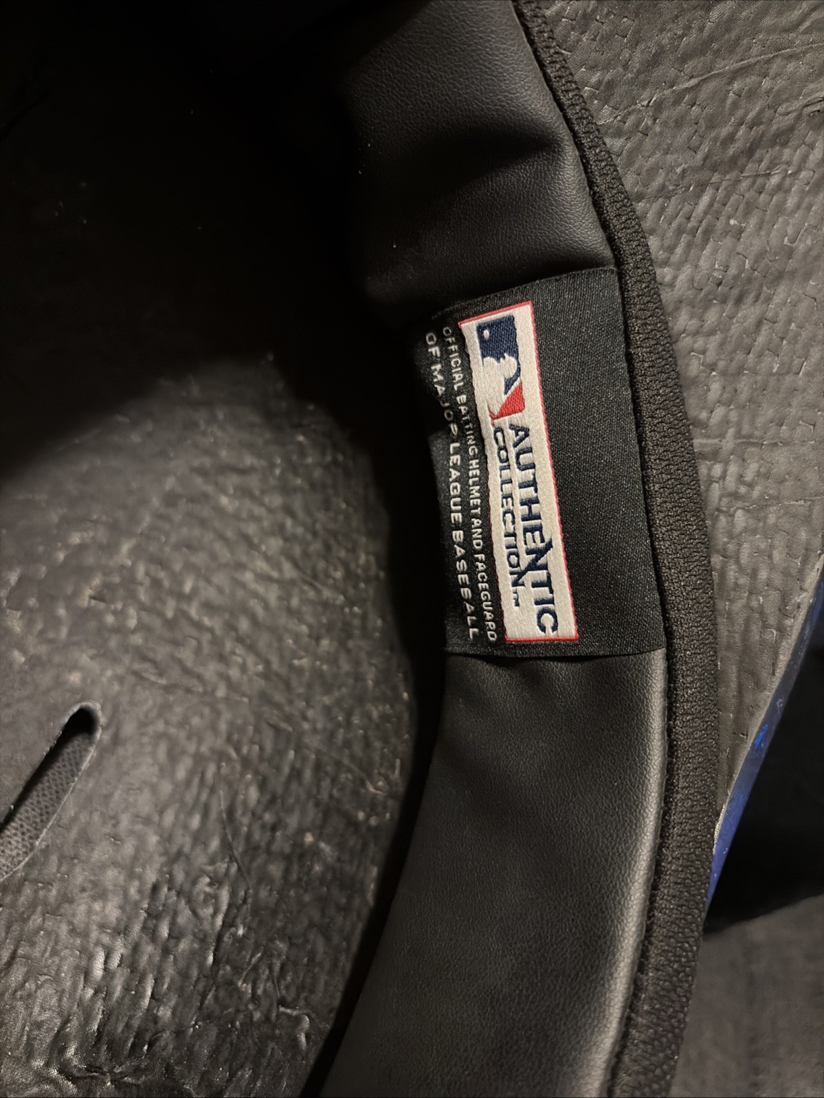 Rare Carson Kelly Chicago Cubs Used Cubs Catching Helmet Skull Cap