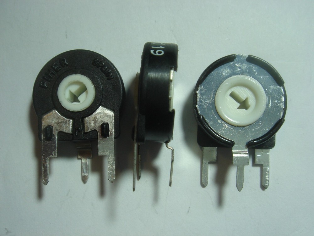 1K TRIMMER Piher PT15S Standing #17PY