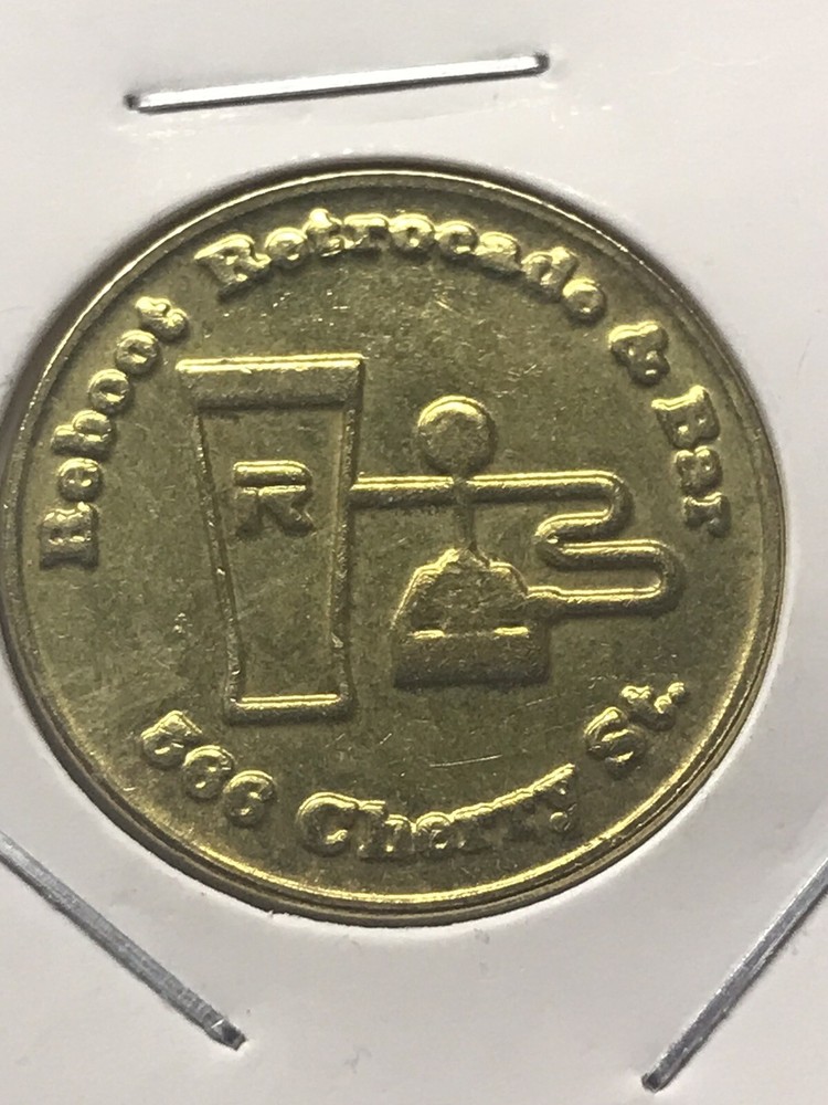 Reboot Retrocade & Bar Macon, GA Arcade Game Token 22mm