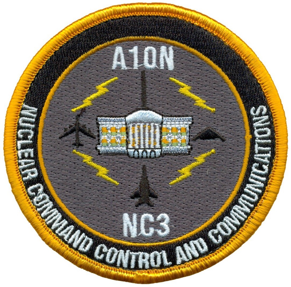 USAF AFGSC A10N NC3 NUCLEAR COMMAND CONTROL and COMMUNICATIONS PATCH