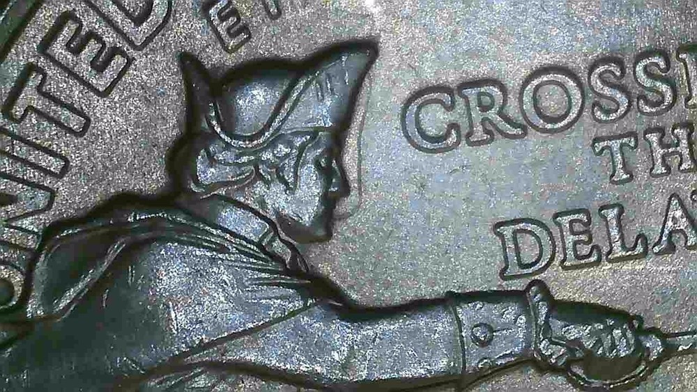 Two (2) 2021 P washington quarter. cihps errors plus face shield