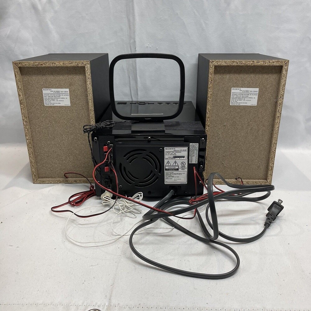 Sony CMT-BX5BT Micro HiFi Component MP3 CD Stereo System w/ Bluetooth Wireless