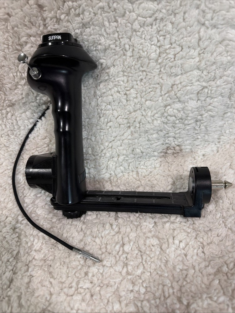 Sunpak Left Hand Grip, Shutter release Cable And  Handle Mount