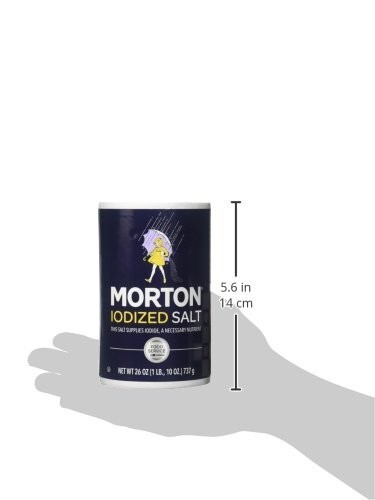 Morton, Iodized Salt, 737 Grams(gm)