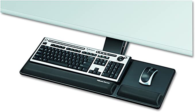 Fellowes Designer Suites Compact Keyboard Tray Model: 8017801