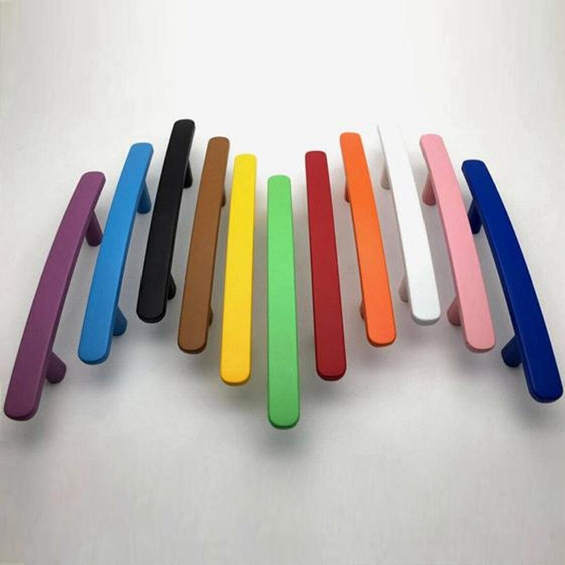 3" 3.78" 5"Colorful Drawer Pull Handles Kitchen Cabinet Dresser Knob Kids Handle