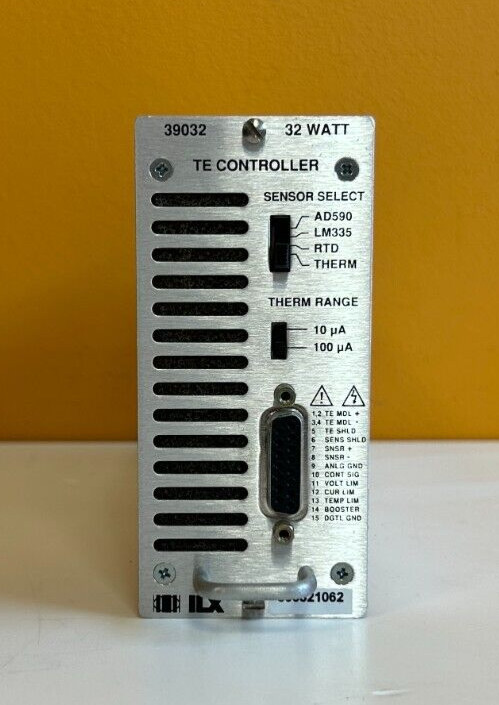 ILX Lightwave TCM-39032 Hosts 32 W (8V / 4A) TEC Modules, TE Controller. Tested!