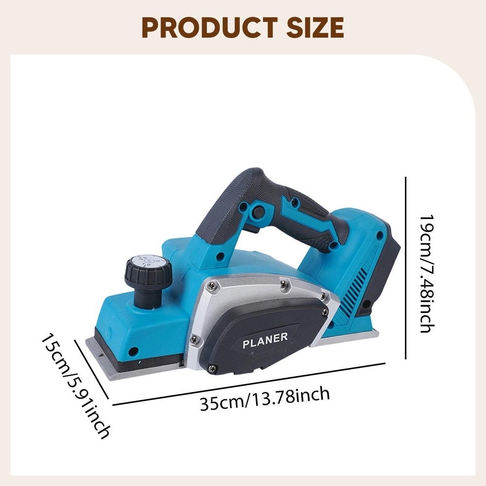 Electric Handheld Planer Cordless Planing Tool