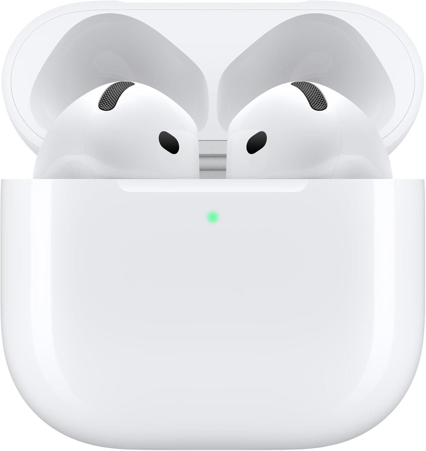 Apple AirPods 4 Model MXP63LL/A - White -  Excellent Condition - 4th Gen