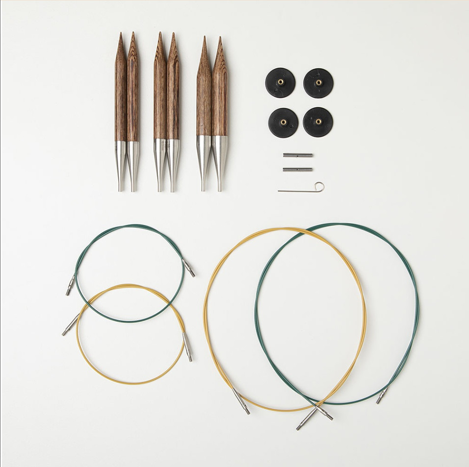 Moonstone Resilience Interchangeable Needle Set Bulky Edition - Gray