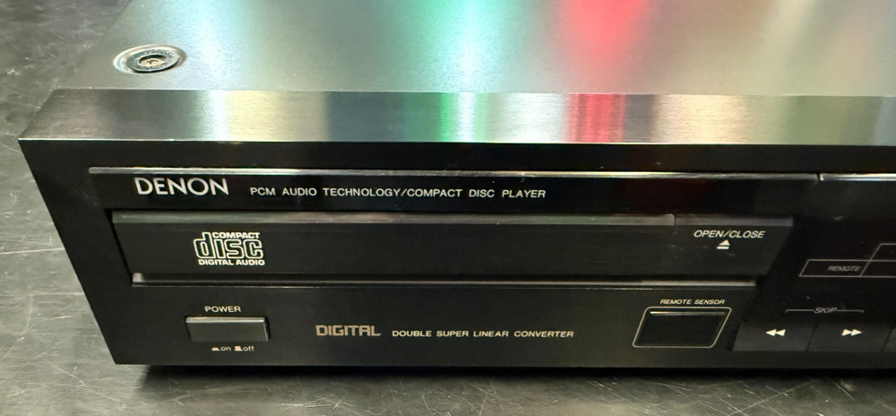 Denon DCD-1500 CD Player NO/Remote (Japan) Tested Working Nice Condition