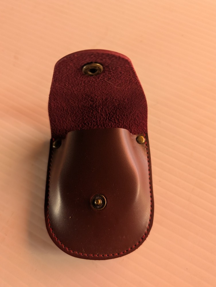 Martin Gear Brass Compass Leather Carrying Case 2"