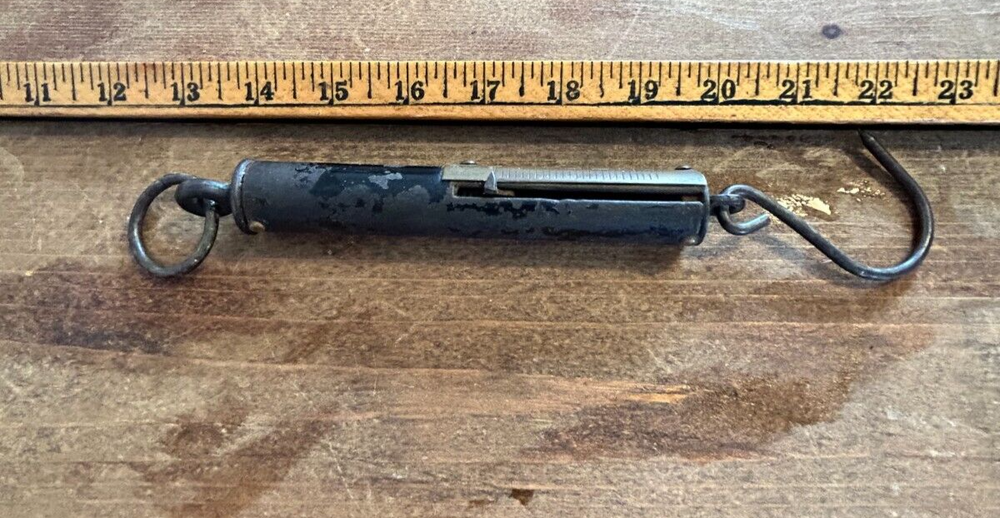 Vintage Unbranded Fish Spring Scale