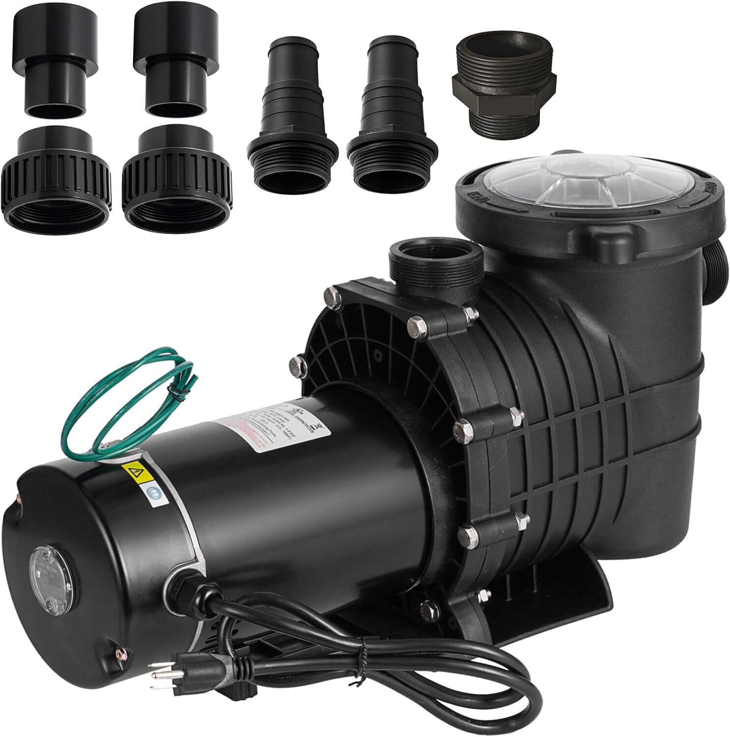 Hayward 1.5HP Swimming Pool Pump In/Above Ground Pool w/ Motor Strainer Filter