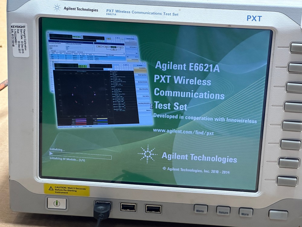 Agilent Technologies E6621A PXT Wireless Communications Test Set