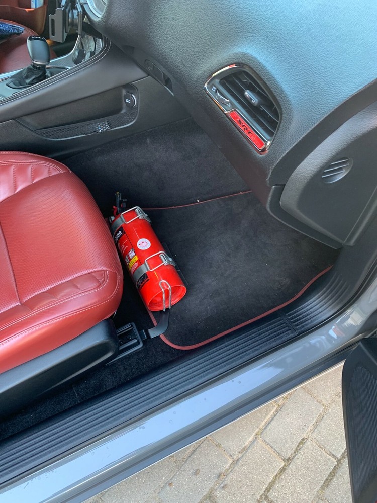 Fire Extinguisher Bracket Holder Mount for Dodge Challenger SRT Hellcat