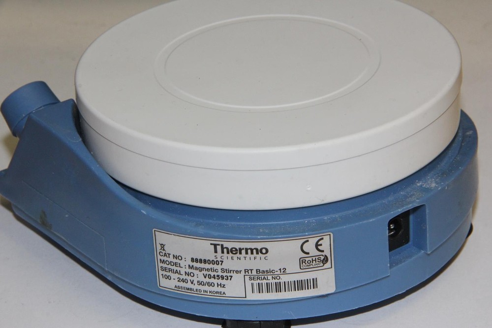 THERMO SCIENTIFIC RT BASIC-12 Magnetic Stirrer No Power Adapter