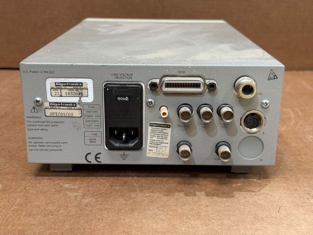Gigatronics 8541C Universal Power Meter OPT 01, 03