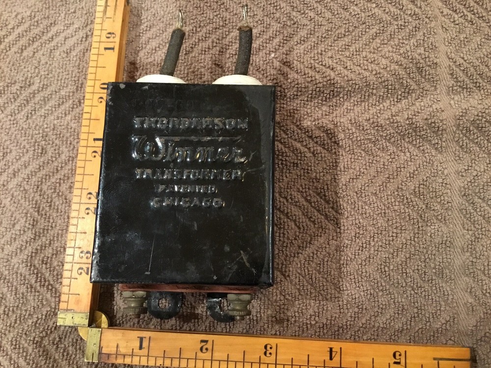 Thordarson Transformer "Winner" 110V- 60Cycle Has 8.25VAC Etched On Back