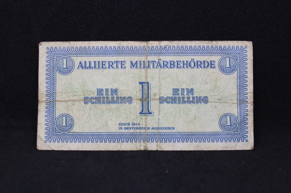 1944 Austria Military 1 shilling
