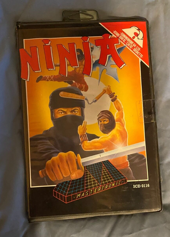 Ninja by Mastertronic for Atari 800XL/130XE/Commodore 64/128 on Disk