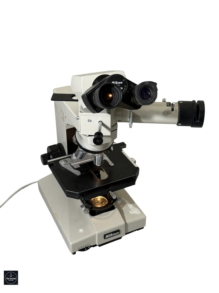 Nikon Labophot LAB MICROSCOPE w/ 5 Objectives