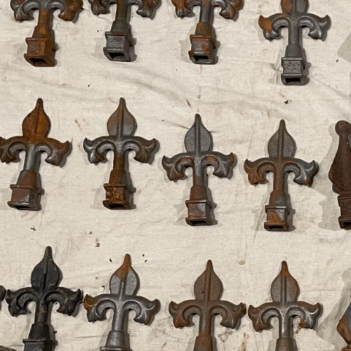 Cast Iron Finials for 3/4" square bars